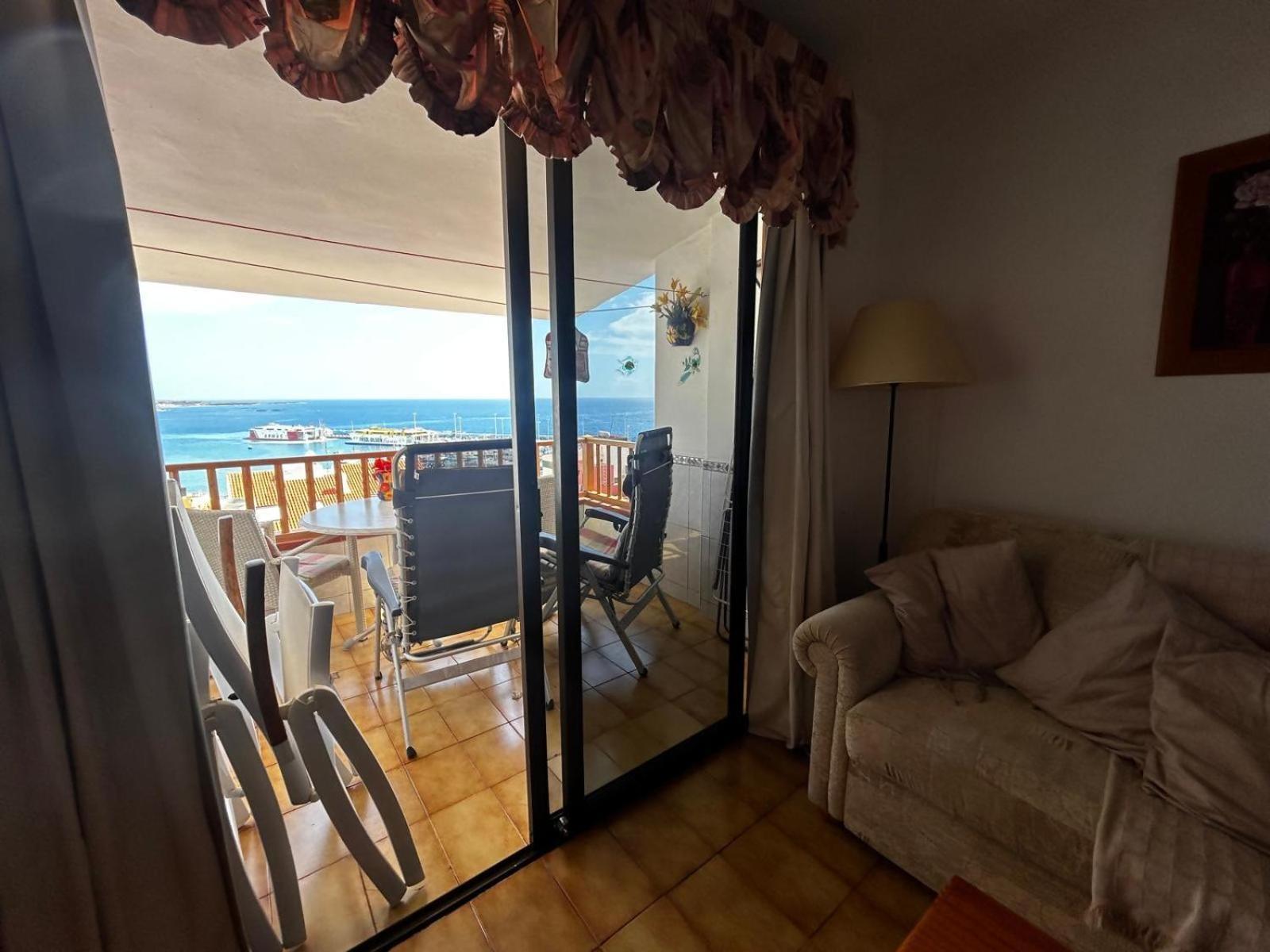 Vista Mar Y Piscina Climatizada Lägenhet Arona  Exteriör bild